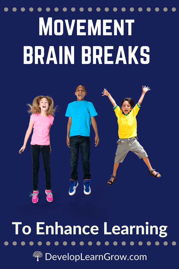 Brain Breaks for Kids Movement Activities to Increase Focus