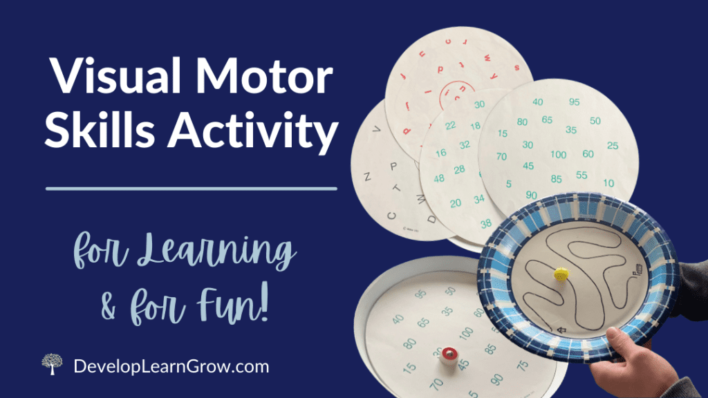Visual Tracking Activity for Kids