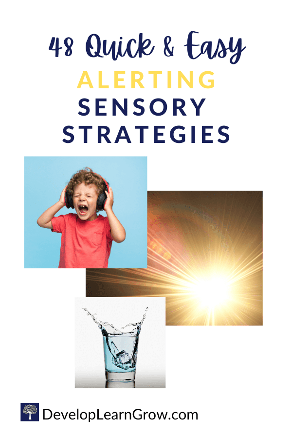 auditory, visual, oral strategies to increase focus