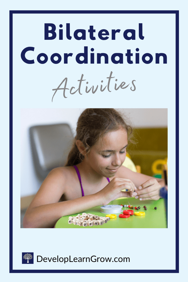 Occupational Therapy Activities for Kids Bilateral Coordination