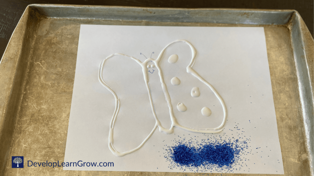Glitter Art A Skill Building Craft with a Twist! DEVELOP LEARN GROW