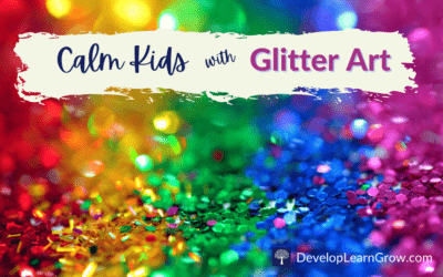 Fun Glitter Art – An Oral Sensory Craft with Added Sparkle