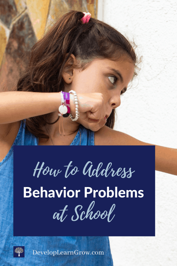 Bad behavior, behavior in the classroom